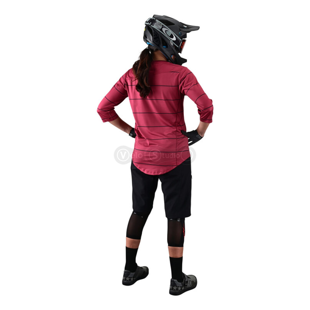 Жіноча джерсі TLD WMNS Mischief 3/4 Jersey [Pinstripe Elderberry] SM