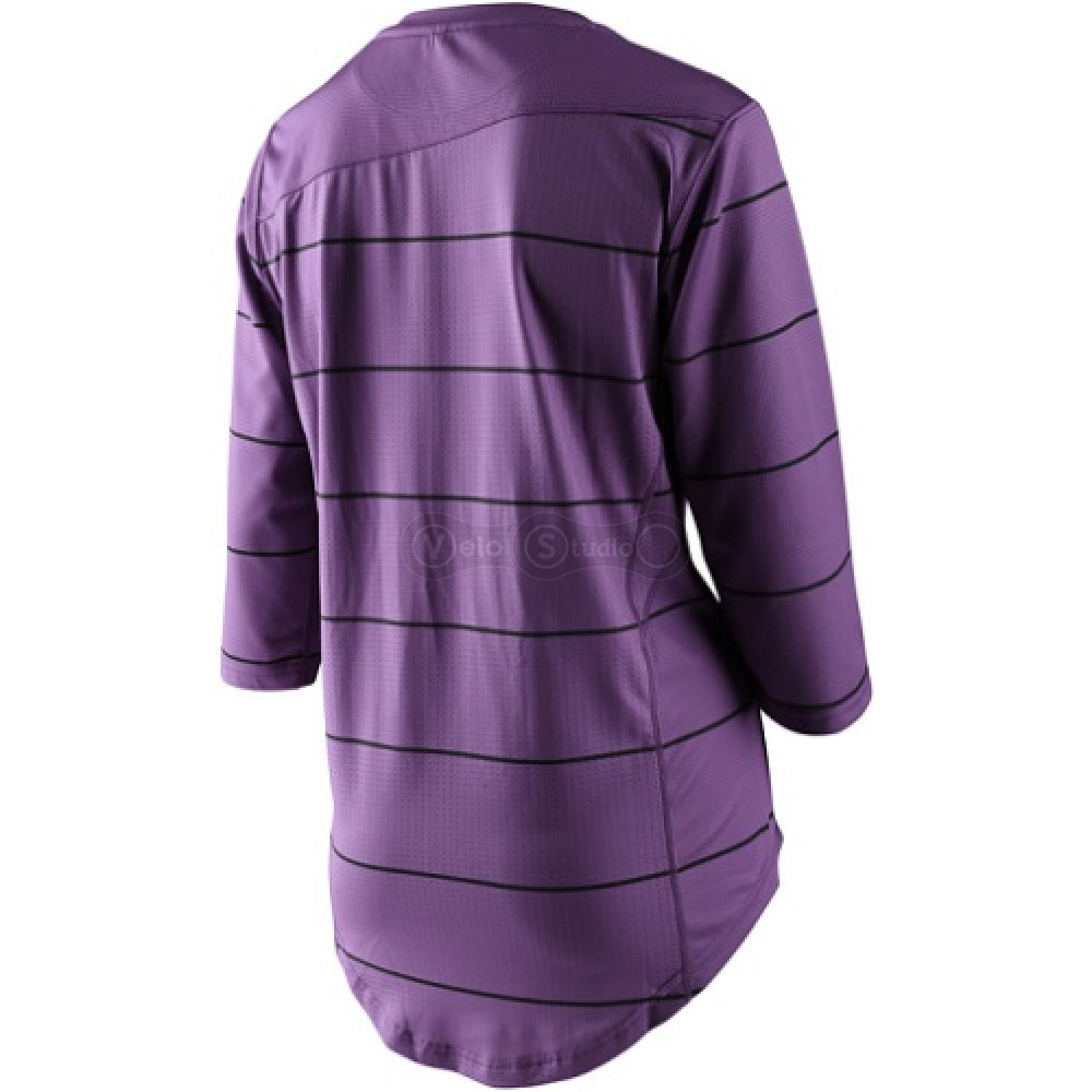 Жіноча джерсі TLD WMNS Mischief 3/4 Jersey [Pinstripe Orchid] SM