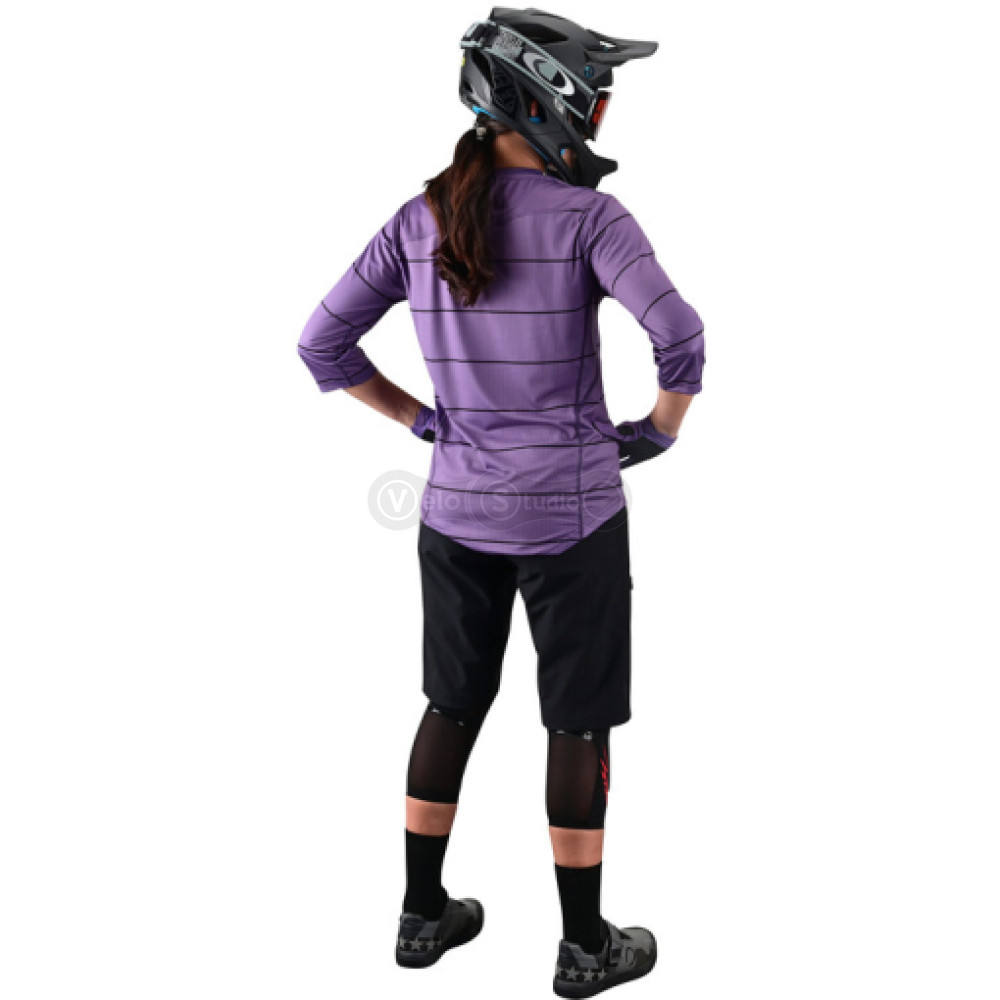 Жіноча джерсі TLD WMNS Mischief 3/4 Jersey [Pinstripe Orchid] SM