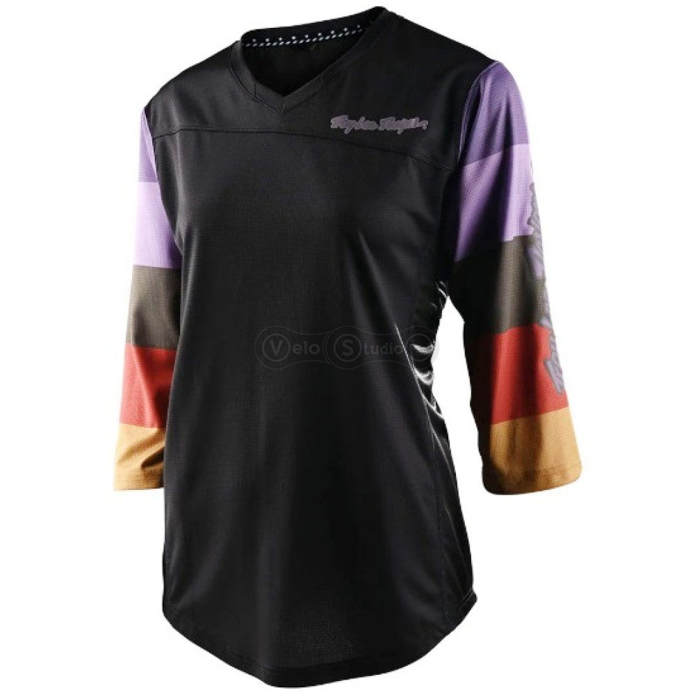 Жіноча джерсі TLD WMNS Mischief 3/4 Jersey [Rugby Black] XS