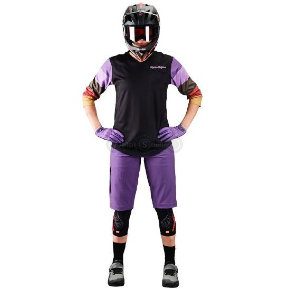 Жіноча джерсі TLD WMNS Mischief 3/4 Jersey [Rugby Black] XS