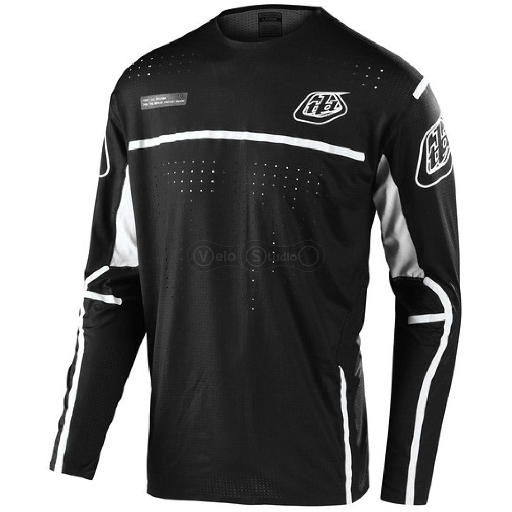 Вело джерсі TLD Sprint Ultra Jersey Lines [Black White] MD