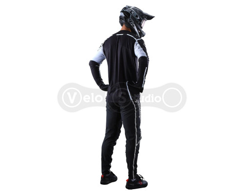 Вело джерси TLD Sprint Ultra Jersey Lines [Black White] MD