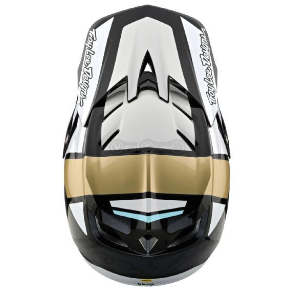 Вело шлем TLD D4 Mips Carbon Helmet [Team Gold] M (57-58 см)