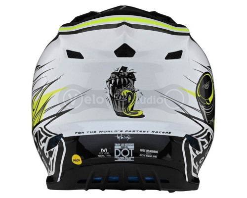 Мотошолом TLD SE4 Polyacrylite Mips [Skooly Black] M (57-58 см)