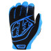 Детские вело перчатки TLD Youth Air Glove [Cyan] YXS