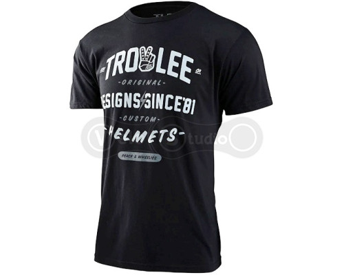 Футболка TLD Roll Out Short Sleeve Tee [Black Heather] LG