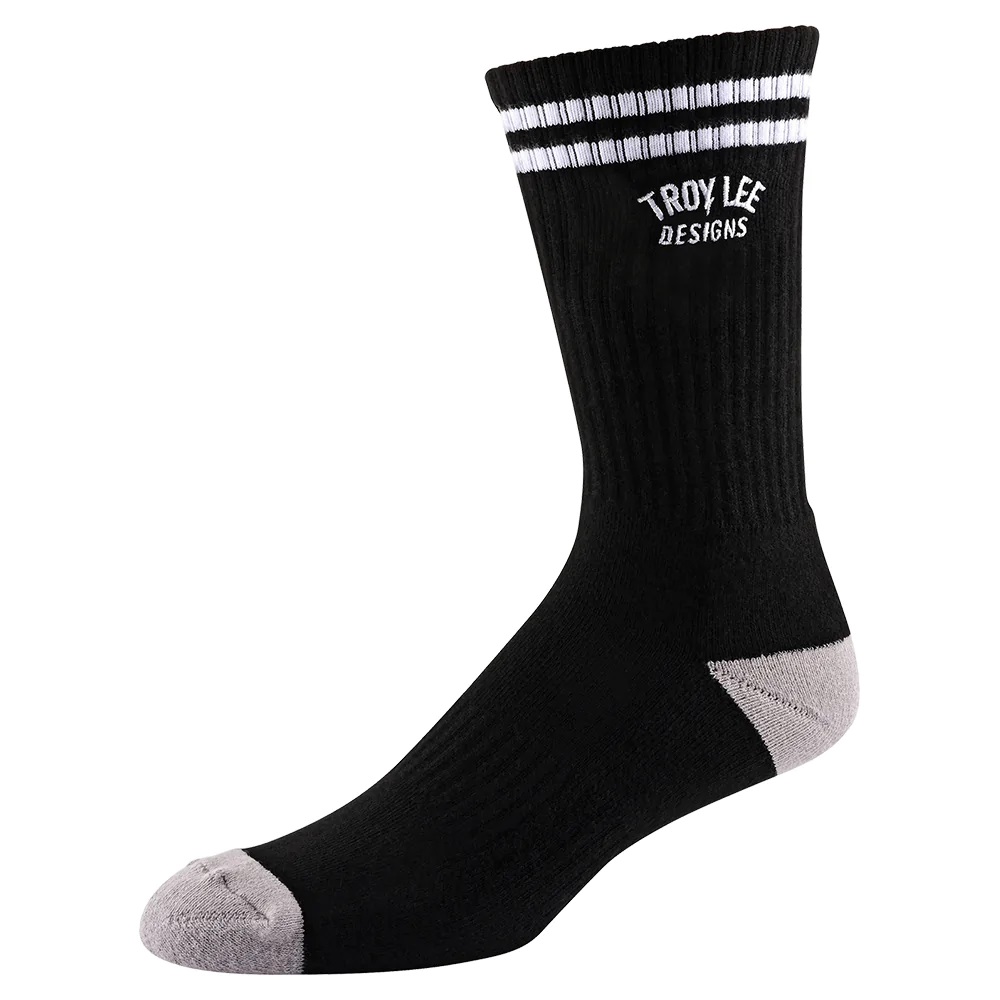 Вело шкарпетки TLD Crev Sock Bolt [Black] S/M (38-42)