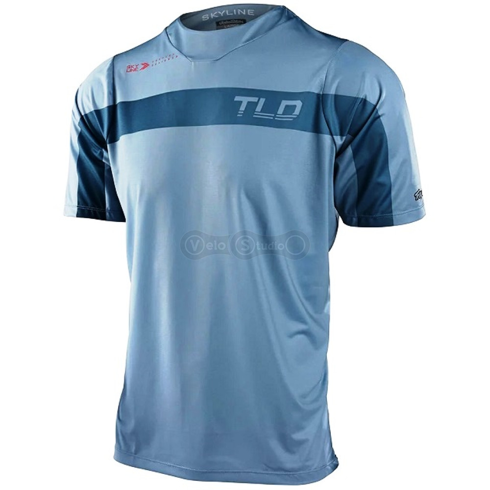 Вело джерси TLD Skyline Air SS Jersey Jet Fuel [Ice Blue Red] MD