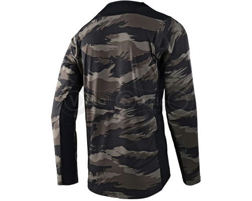 Вело джерсі TLD Skyline LS Chill Jersey [Hide Out Black] SM
