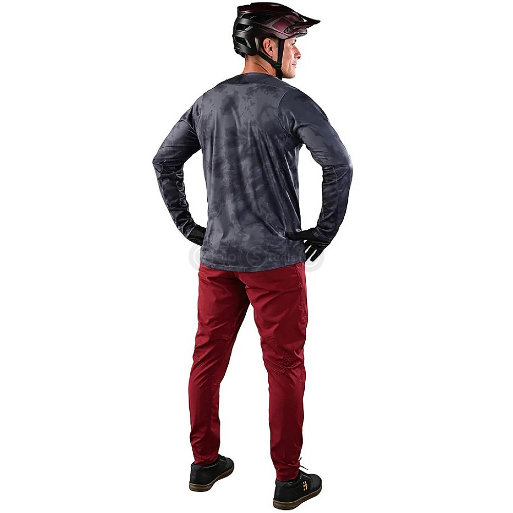 Вело джерси TLD Skyline LS Chill Jersey [Tie Dye Charcoal] SM
