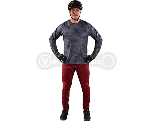 Вело джерси TLD Skyline LS Chill Jersey [Tie Dye Charcoal] LG