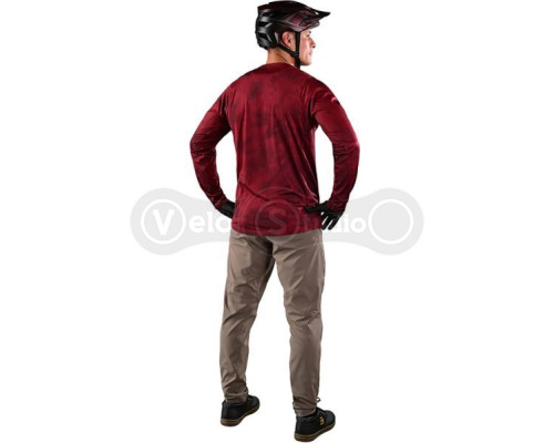 Вело джерсі TLD Skyline LS Chill Jersey [Tie Dye Wine] SM