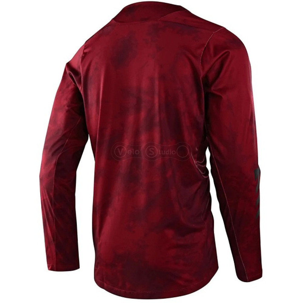 Вело джерси TLD Skyline LS Chill Jersey [Tie Dye Wine] MD