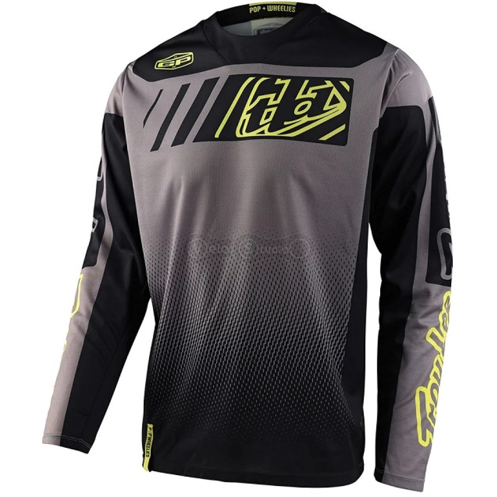 Джерсі TLD GP LS Jersey [Icon Black Gray] MD