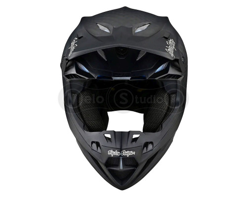 Мото шлем TLD SE5 Carbon Mips Integra Helmet [Stealth BLk/Chrome] M (57-58 см)