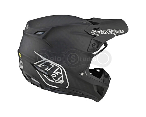 Мото шлем TLD SE5 Carbon Mips Integra Helmet [Stealth BLk/Chrome] M (57-58 см)