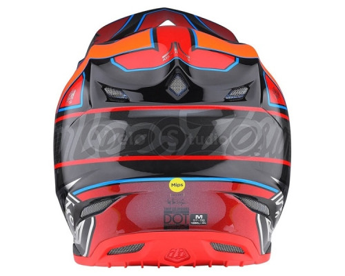 Мото шолом TLD SE5 Carbon Mips Integra Helmet [Team Red] M (57-58 см)