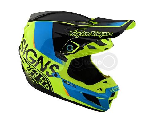 Мото шолом TLD SE5 Composite Mips Integra Helmet [Qualifier Yellow] L (58-59 см)