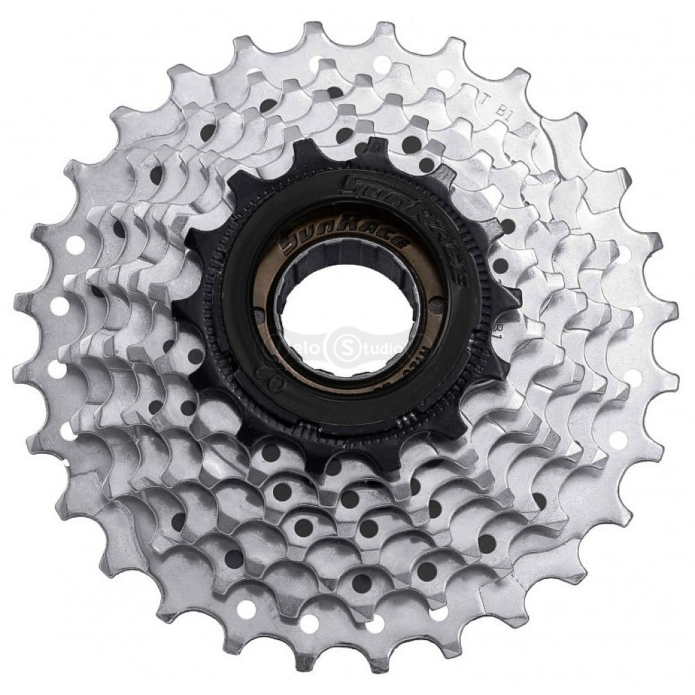 Трещотка SUN RACE M2A 6 скоростей 14-28T Nikel Black