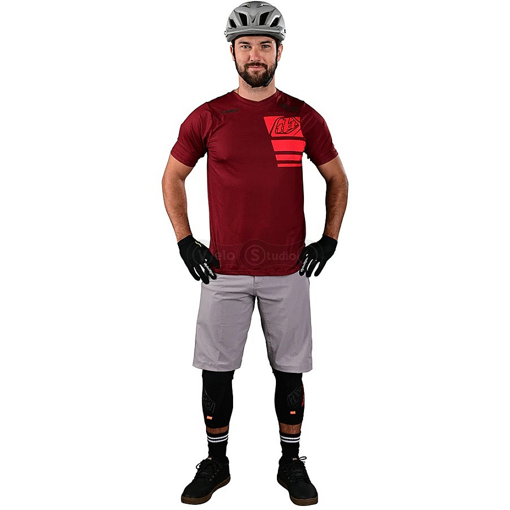 Вело джерсі TLD Skyline Air SS Jersey Stacks [Syrah] MD
