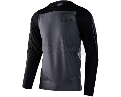 Вело джерси TLD Skyline LS Jersey Mono [Charcoal] SM
