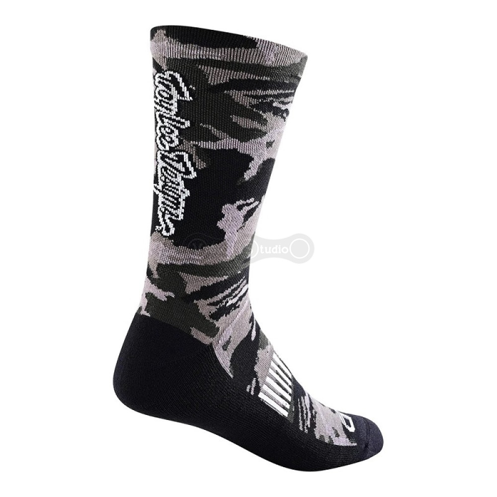 Вело шкарпетки TLD Signature Perf-ce Sock Camo [BLk] S/M (38-42)