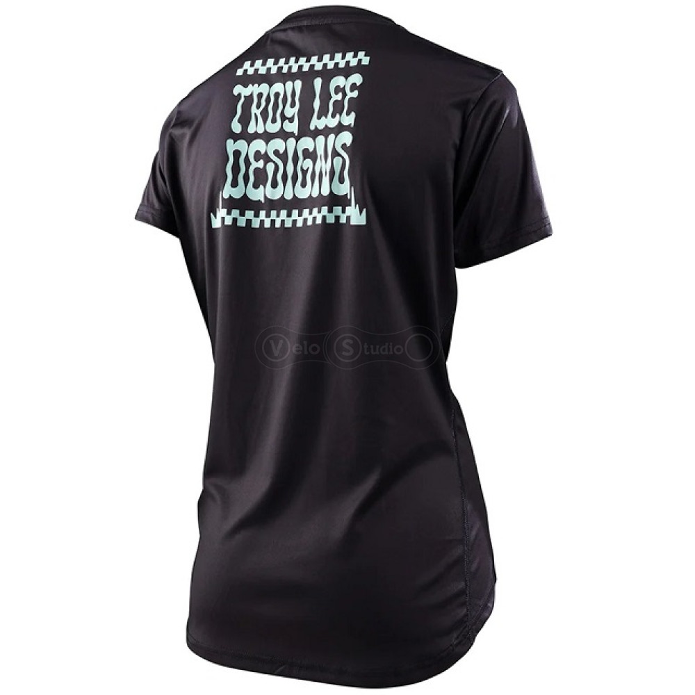 Женское велоджерси TLD WMNS Llilium SS Jersey Micayla Gatto [BLk] MD