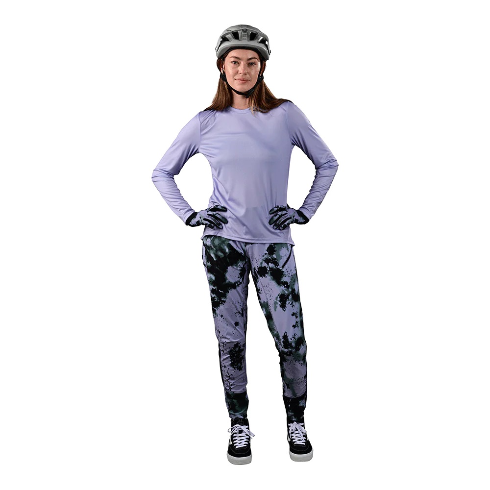 Женская вело джерси TLD WMNS Lilium LS Jersey [Lilac] SM