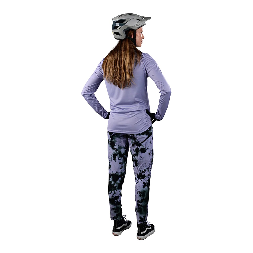 Женская вело джерси TLD WMNS Lilium LS Jersey [Lilac] SM