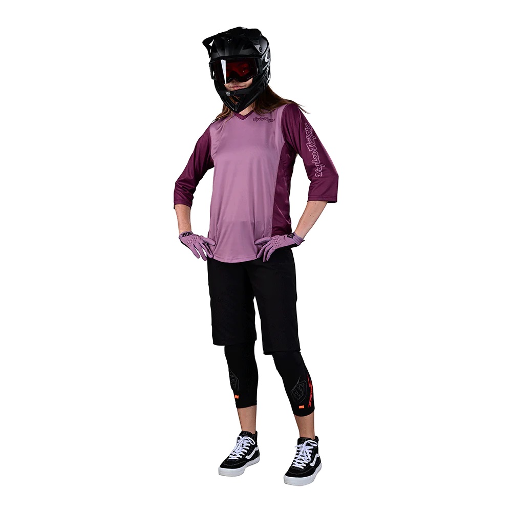 Женская джерси TLD WMNS Mischief 3/4 Jersey [Rosewood] SM