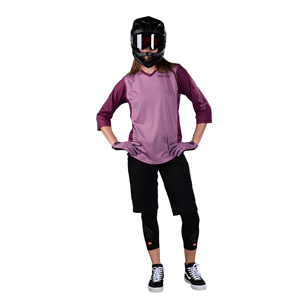 Женская джерси TLD WMNS Mischief 3/4 Jersey [Rosewood] SM