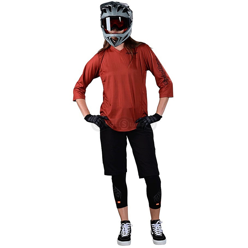Женская джерси TLD WMNS Mischief 3/4 Jersey [Henna] XS