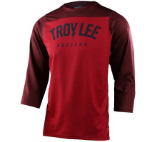 Вело джерси TLD Ruckus 3/4 Jersey Camber [Oxblood] MD