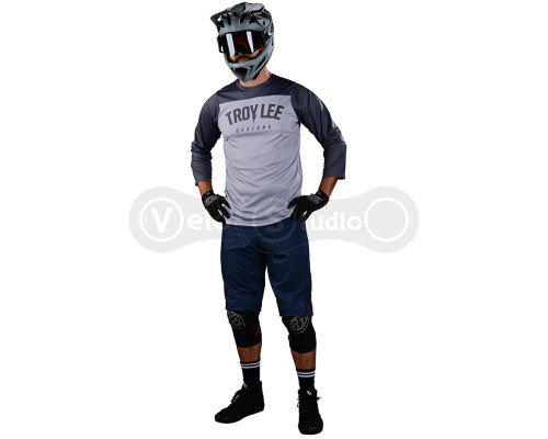 Вело джерси TLD Ruckus 3/4 Jersey Camber [LT Gray] MD