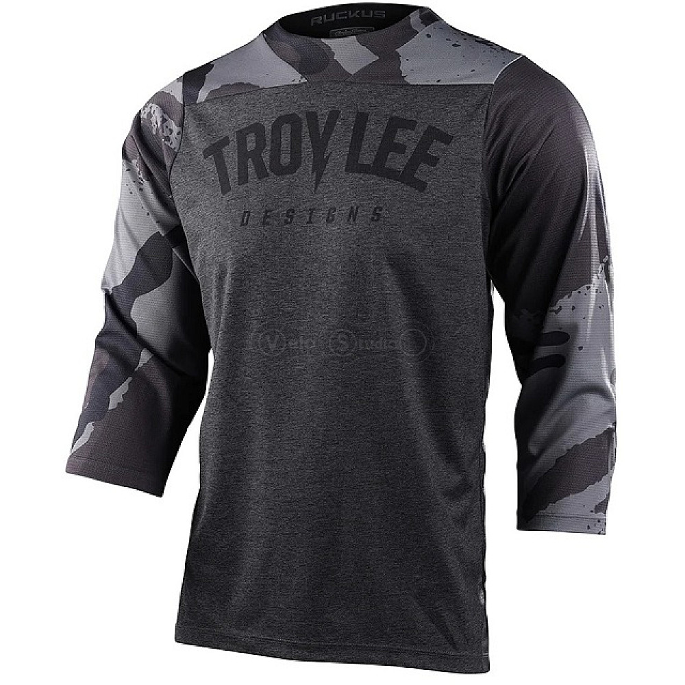 Вело джерси TLD Ruckus 3/4 Jersey Camber Camo [BLk Heather] MD