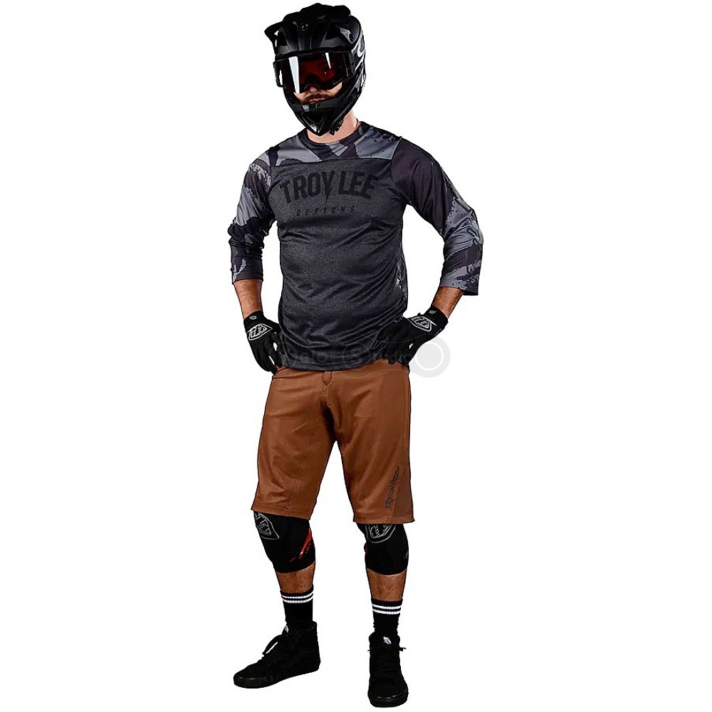 Вело джерси TLD Ruckus 3/4 Jersey Camber Camo [BLk Heather] MD