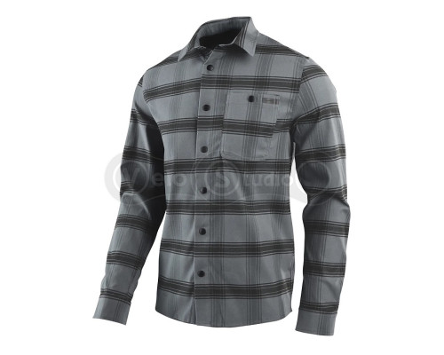 Рубашка TLD GRIND FLANNEL STRIPE [CARBON] MD