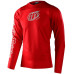 Вело джерси TLD Skyline LS Chill Jersey [Iconic Fiery Red] MD