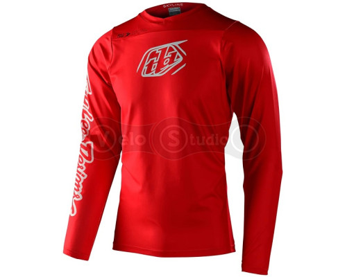 Вело джерси TLD Skyline LS Chill Jersey [Iconic Fiery Red] XL