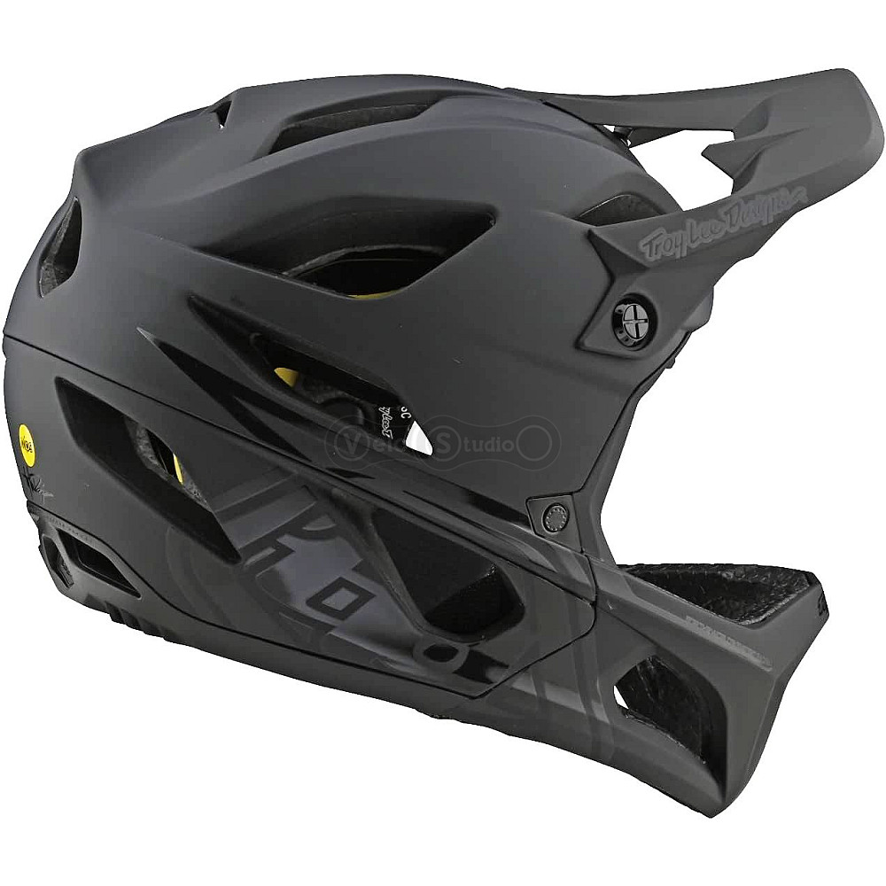 Вело шолом TLD Stage Mips Helmet Race [Stealth Midnight] M/L (57-59 см)