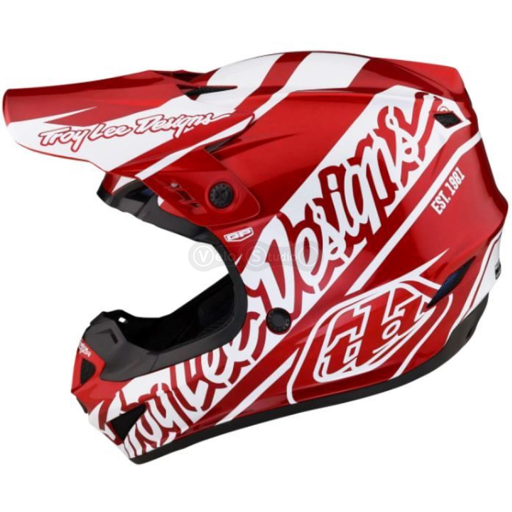 Мотошлем TLD GP Helmet Slice [Red White] XL (60-61 см)
