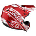 Мотошолом TLD GP Helmet Slice [Red White] XL (60-61 см)