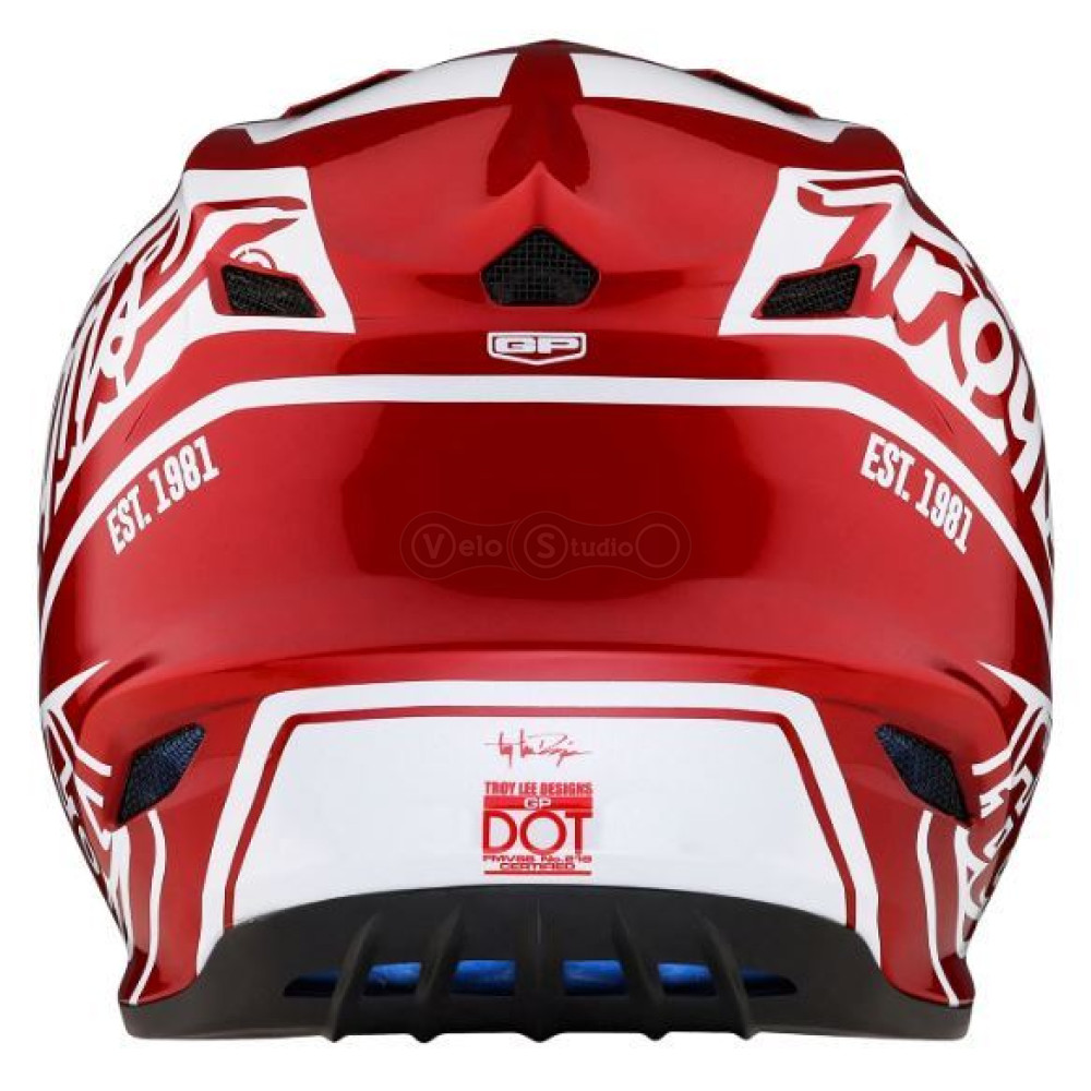 Мотошлем TLD GP Helmet Slice [Red White] XL (60-61 см)