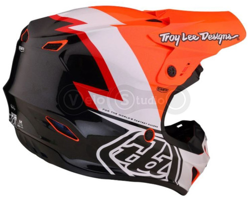 Мотошолом TLD GP Helmet Volt [Orange] SM (55-56 см)