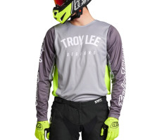Мото джерси TLD GP Pro Jersey Boltz [Silver Glo Green] MD