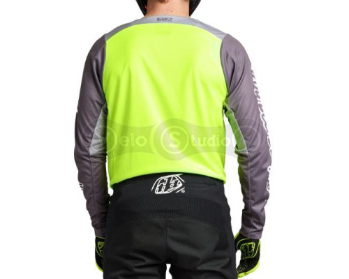 Мото джерсі TLD GP Pro Jersey Boltz [Silver Glo Green] MD