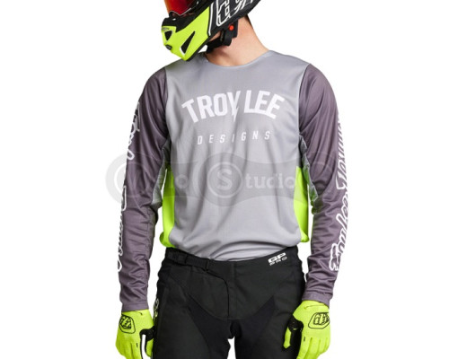Мото джерсі TLD GP Pro Jersey Boltz [Silver Glo Green] XXL