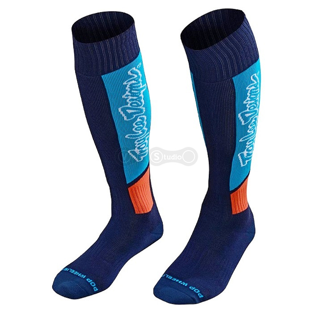 Мото шкарпетки TLD GP Coolmax Thick Sock Vox [Navy] S/M (38-42)