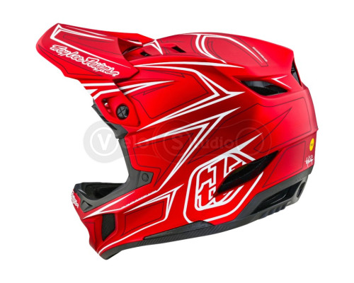 Вело шолом TLD D4 Composite Mips Helmet Pinned [Red] XL (60-61 см)